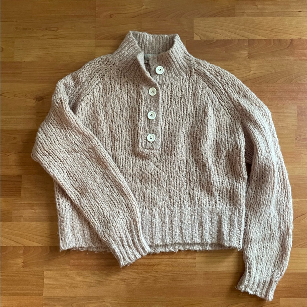 Everlane Lofty-Knit Henley